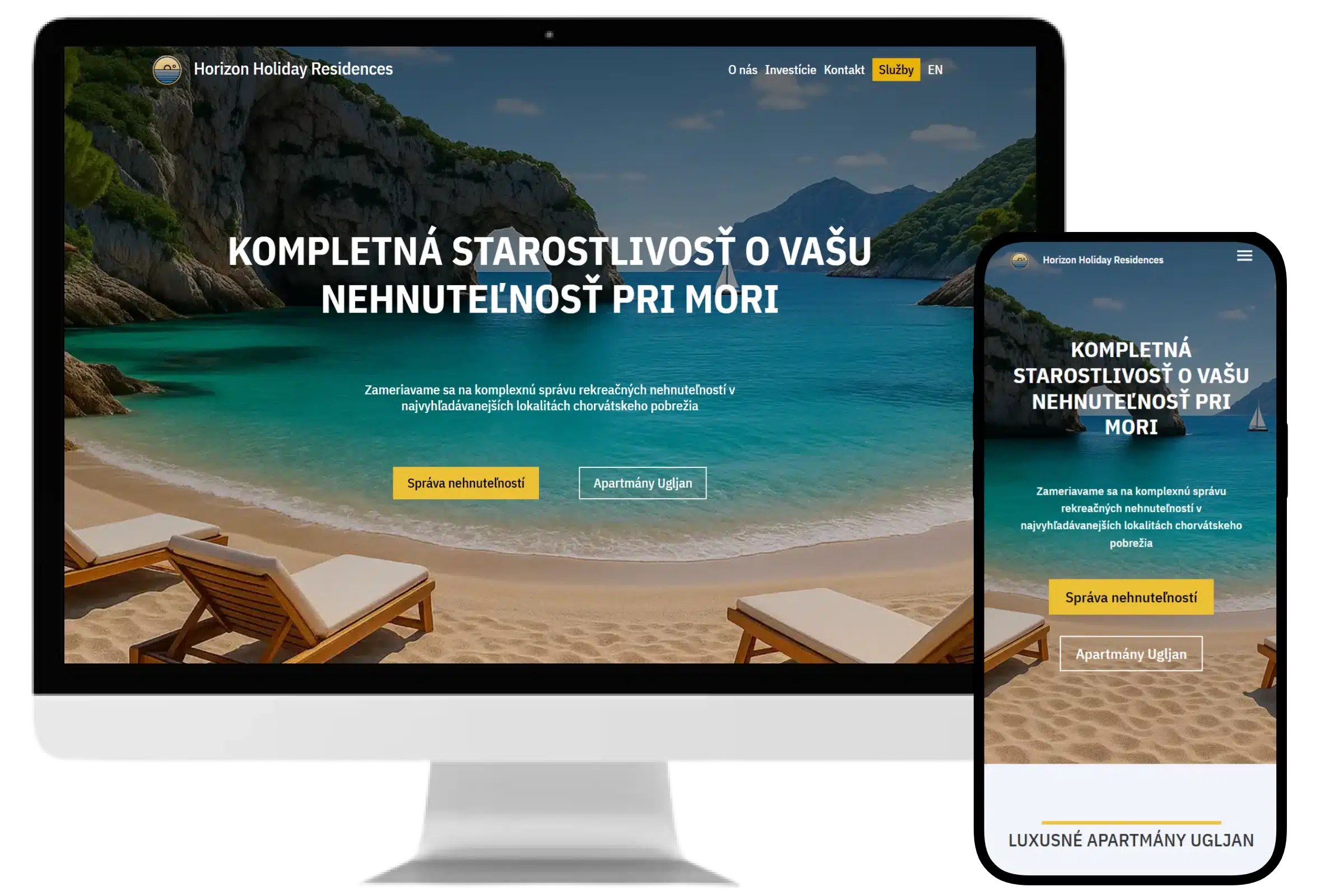 Tvorba web stránky pre HHR